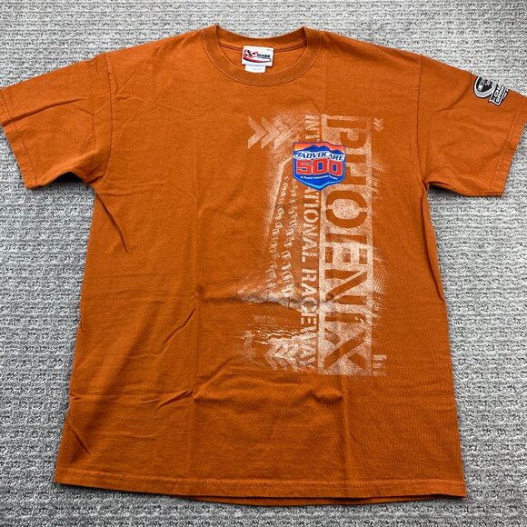 Phoenix International Raceway Racing T-Shirt Men Large L Orange NASCAR Sprint - Picture 1 of 10